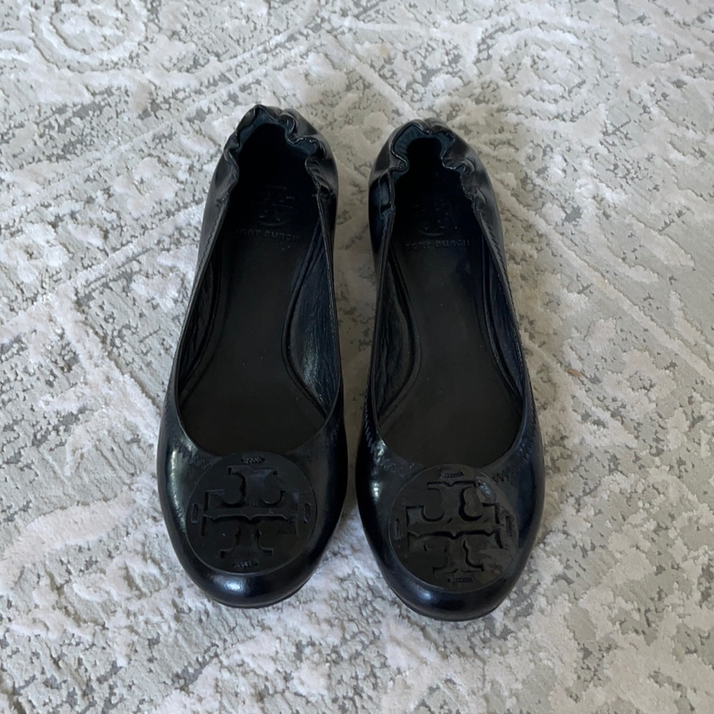 Tory Burch Minnie Patent Leather Flats